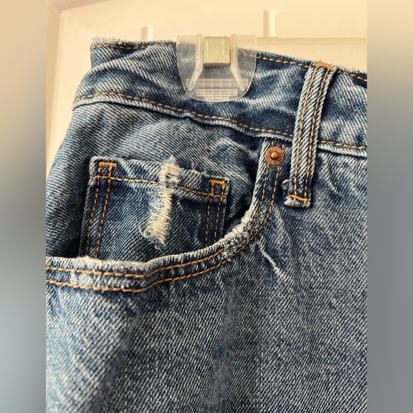 NWOT Old Navy mid Wash Denim Skirt size 14 - Picture 5 of 6